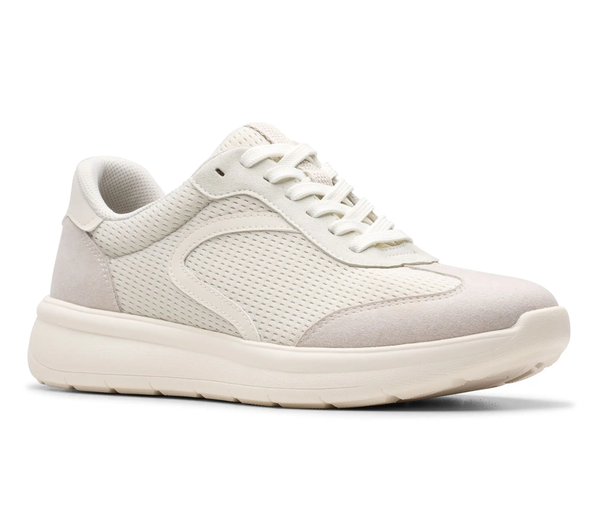 Clarks Cloudsteppers Lace-Up Sneakers - Ezzrin Lace Clarks Cloudsteppers Lace-Up Sneakers - Ezzrin Lace