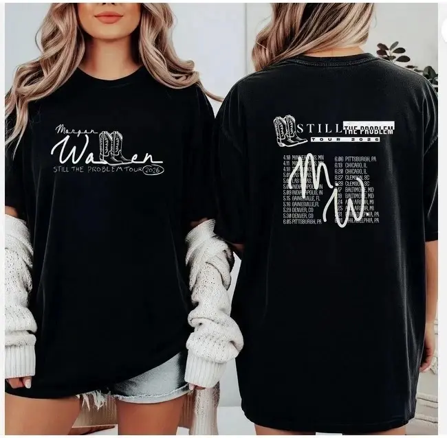 2026 Still the Problem Wallen Tour T-Shirt, Oversized Streetwear Tee