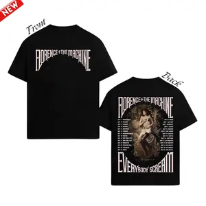 Florence + The Machine Everybody Scream Tour 2026 T-Shirt, Indie Rock Vintage Graphic Tee, Punk Aesthetic Concert Shirt, Fan Apparel Unisex
