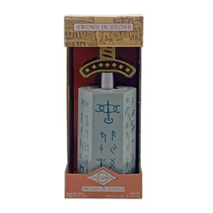 True Genius, Sword in Stone, Gifts For Him, Wooden 3D Puzzle, Wooden Brain Teaser, Made By Project Genius, Medieval Themed Brain Teaser
