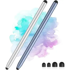 Stylus Pen for Touchscreen, 2-in-1 Universal Stylus Pens High Sensitivity and Precision,  Stylus Pen Compatible for ipad, , Android,Galaxy  Capacitive  Screens