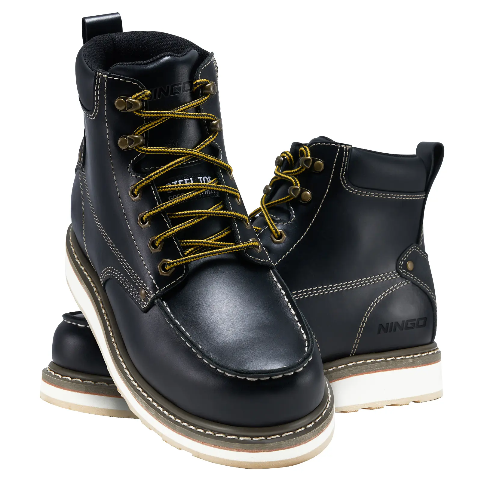 Steel Toe - Black
