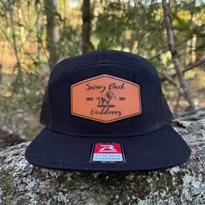 Sway Back Outdoors 7 Panel Leather Patch