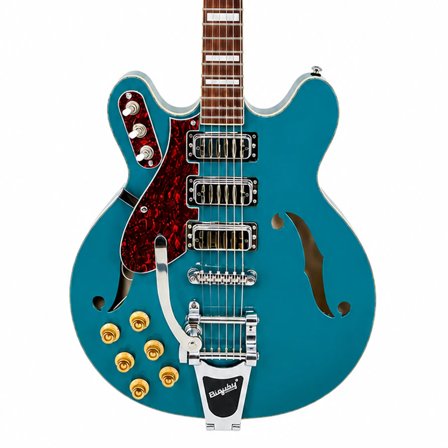 Airline Guitars H78 Left Handed Vintage Teal