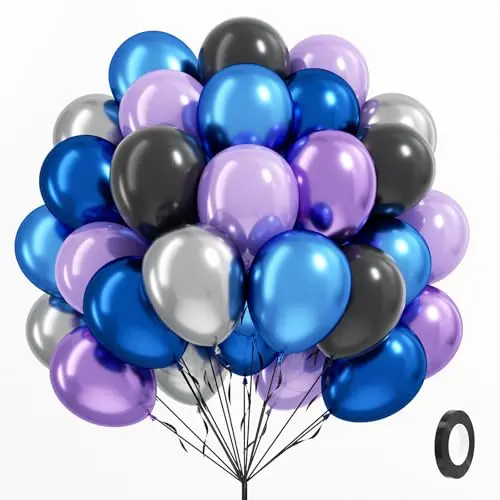 Metallic Blue Purple