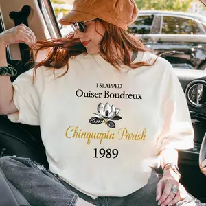 Steel Magnolias Inspired Tee, I Slapped Ouiser Boudreaux Vintage T-Shirt, Movies Quote Unisex TShirt, Mothers Day Gift, Mom Shirt, Mothers Day 2025 Gift