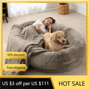 Large Human Dog Bed - Perfect Bean Bag Bed for Your Furry Friend