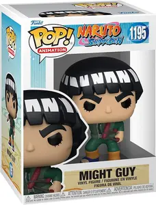 Funko Naruto Shippuden Might Guy #1195 Anime Series Collectible Figure, Iconic Character with Signature Outfit, Unique Identifier for Collectors