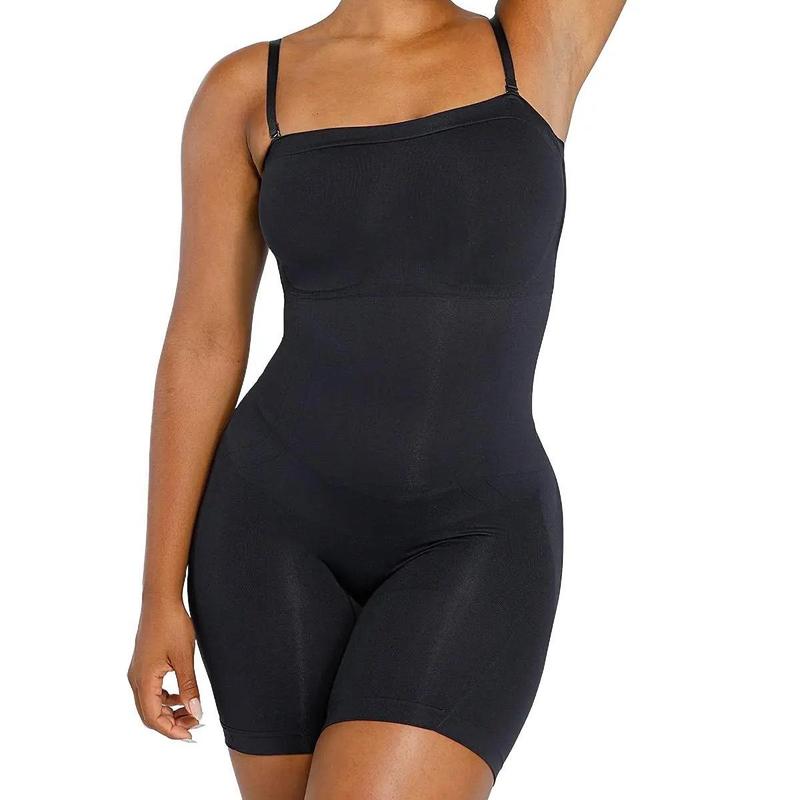 Shapellx Seamless Strapless Bodysuit Comfort Simple Womenswear