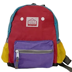 2026 New Model Children's Backpack: Simple and Lightweight Canvas Backpack for Boys and Girls, Suitable for School Season, with Spine Protection