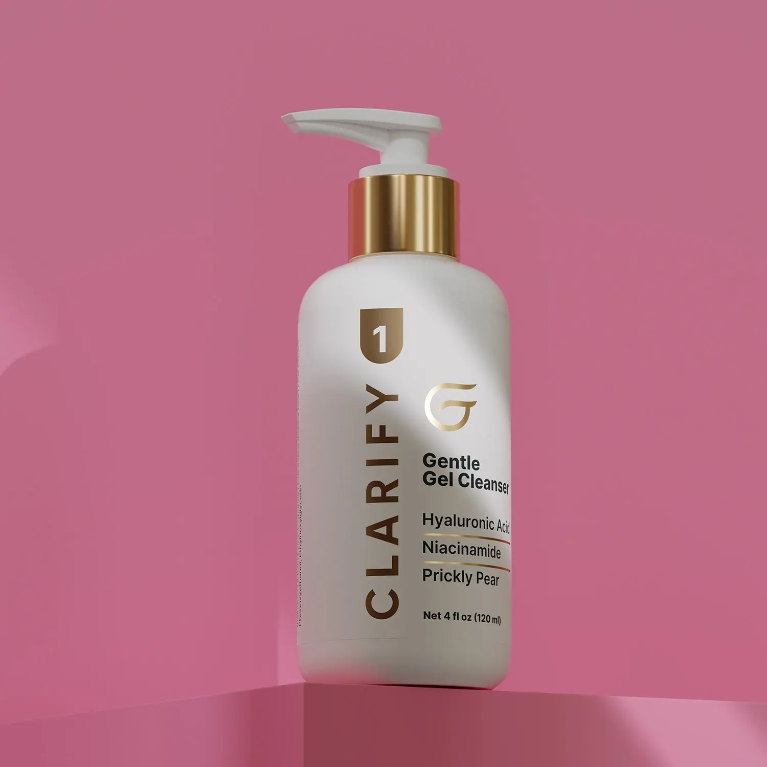 Groomie Gentle Face Gel Cleanser – Hydrates Skin, Soothes Redness & Strengthens Barrier – Niacinamide & Antioxidants for a Healthy Glow