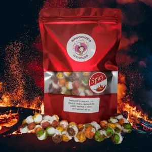 Freeze Dried Crunchers Ghost Pepper/Tajin Snack Candy Spicy Sweet