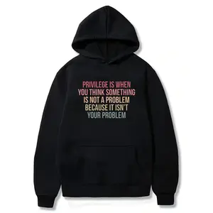 Privilege is When You Think Something Isn't a Problem Vintage washed cotton T-shirt, Hoodie and Sweatshirt for autumn and winter,Retro Feminist Gift Shirt, Empowering Tee for Women Female Women's Rights Tshirts