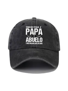 Letter Print Baseball Cap, Casual Outdoor Sports Hat for Men & Women, Adjustable Sun Protection Cap for Daily Wear
