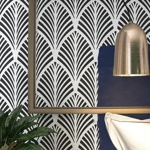 PALM- Allover Wall Stencil- Large Wall Stencils- Reusable Stencil For Painting