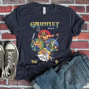 Gauntlet Retro Vintage Arcade Gaming T-Shirt