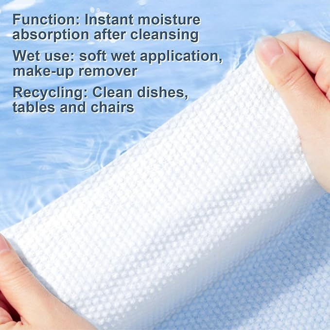 Disposable Bath Towels, 10 Pack 55" x 27.5" Ultra Soft, Quick Dry Disposable Body Towel, Portable Travel Towel for Hotel Camping Beach Swimming Gym Sauna Spa, Personal Care Pet Towels