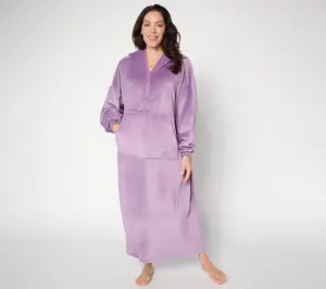 The Comfy Dream Long Quarter Zip Wearable Blanket