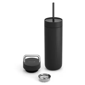 Fellow Carter Travel Mug with 2-in-1 Lid System - Matte Black