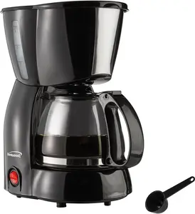 Brentwood  4 CUP COFFEE MAKER - BLK,(TS-213BK)