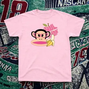 Julius Monkey Graphic Baby Tee – Y2K Vintage Cartoon Aesthetic Top