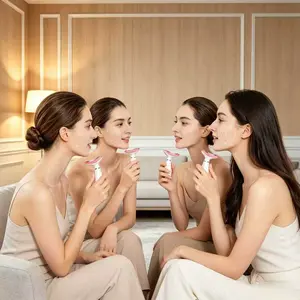 Facial Massage Tool, Skincare and Double Chin Neck Massager, Heat Facial Shaping Tool, Portable Face Beauty Instrument, Facial Beauty Massagers, Christmas Gift