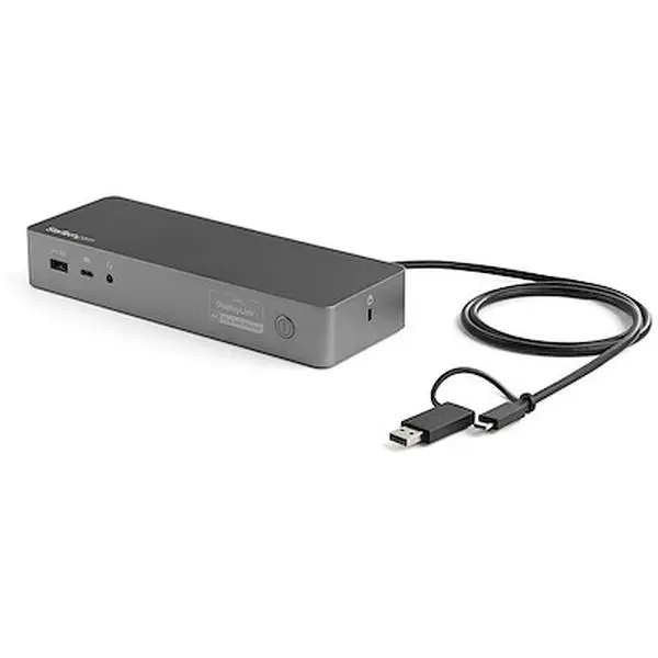 Startech Universal Hybrid USB-A USB-C Docking Station for USB-C, TB3 & USB-A Laptops