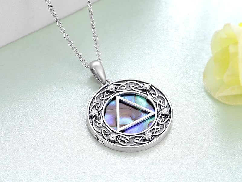 Sobriety Gifts for Women 925 Sterling Silver Alcoholics Anonymous/Narcotics Anonymous Gifts Sobriety Jewelry Gifts for Women