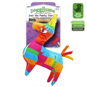 Get the Pawty Started Refillable Llama Piñata Toy