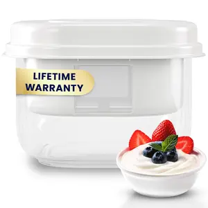 Ultimate Yogurt Strainer - Make Delicious, High Protein, Greek Yogurt - 70% Less Sugar & Lactose - Fine Mesh Nylon Greek Yogurt Maker - 100% BPA-Free & Dishwasher Safe with Large 2.3 Quart Capacity