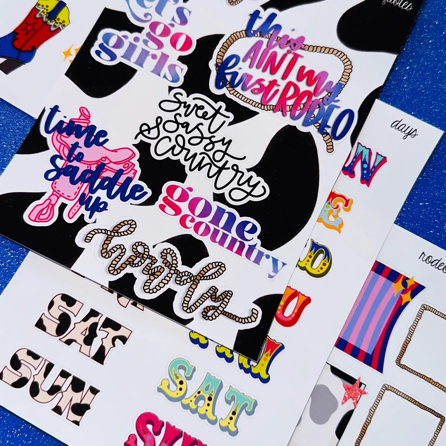 RODEO STICKER KIT