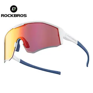 ROCKBROS Sports Polarized Sunglasses for Men and Women, UV 400 Protection Sunglasses for Cycling, Running, Biking