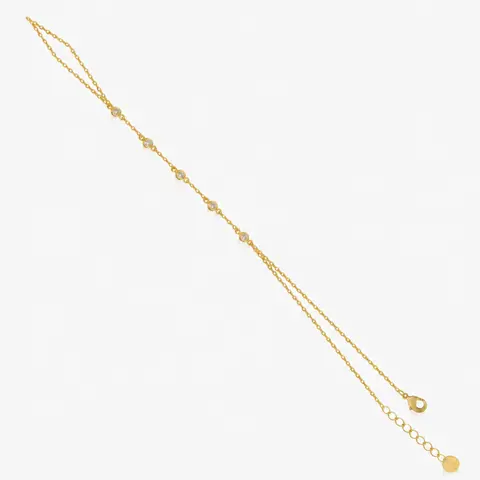 EVRY JEWELS Gold or Silver Plated Women's Afterglow Hand Chain