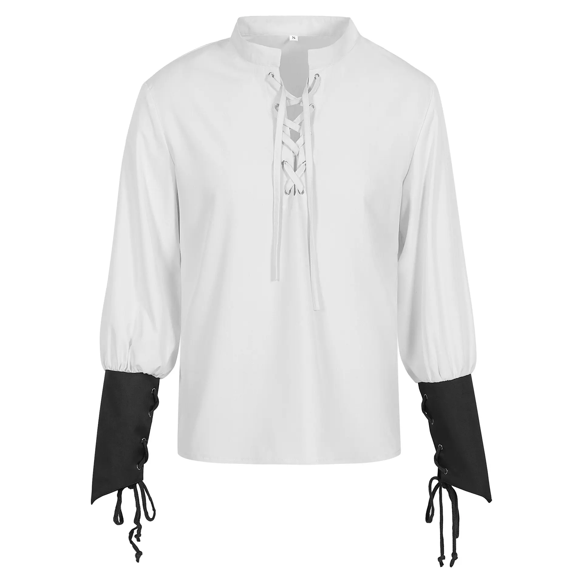2476 Pirate Shirt Style 3 White