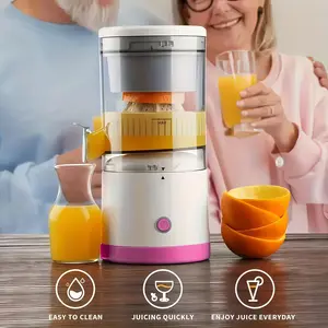 Portable Multifunctional Citrus Juicer Set, USB Rechargeable Lithium Battery, Food Grade Abs Cup, Outdoor Camping Picnic Juice Maker