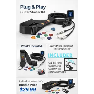 KOZMIK Plug & Play Starter Kit For Guitar