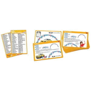 Junior Learning 50 Alphabet Arc Activity Cards