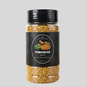Zf Organic Fenugreek Seeds (Methi Seeds) 12 oz