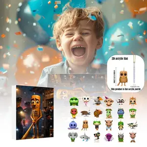 Italian Brainrot Christmas Countdown Calendar, 24 Days Advent Calendar, Includes 24 Collectible Animal Plushies, Perfect for Fans & Adults