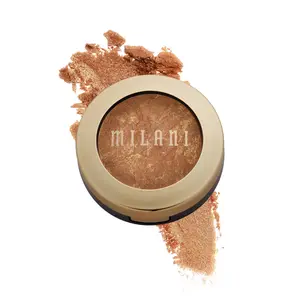 Milani Baked Bronzer - Dolce, Cruelty-Free Shimmer Bronzing Powder to Use For Contour Makeup, Highlighters Makeup, Bronzer Makeup, 0.25 Ounce
