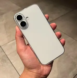 iPhone 16 anti-drop and anti-smash transparent mobile phone case, ultra-thin shockproof protective case, anti-scratch mobile phone protective case, smart phone protective case, youth unisex mobile phone case, all-around hard mobile phone protective case