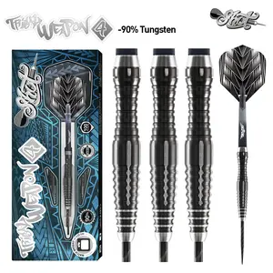 Shot Tribal Weapon 4 Series-Steel Tip Dart Set- 90% Tungsten-26gm