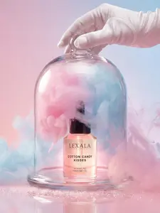 Cotton Candy Kisses Perfume Oil - 30 ml - Women's Fragrance Oil - Orange - Licorice - Berry - Bergamot - Wood - Cotton Candy - Caramel - Powder