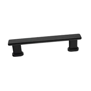Pride Decor Manhattan Cabinet Pull, 96mm CC, 5in Overall, Matte Black