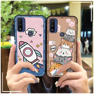 Durable Back Cover Phone Case For MOTO G Pure Anti-knock Mobile Case Phone Pouch Cute Cartoon Waterproof Full wrap TPU Shockproof Phone Protector Cell Phone Sleeve Silicone Cover