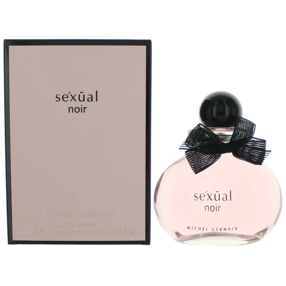 Sexual Noir by Michel Germain, 4.2 oz EDP Spray for Women Eau De Parfume, Sweet Pea, Vanilla Amber, Floral, Fruity, 4.2 Fl Oz, 4 To 4.9 Fl Oz, Women's Fragrance, See Product Packaging For Full Ingredient List