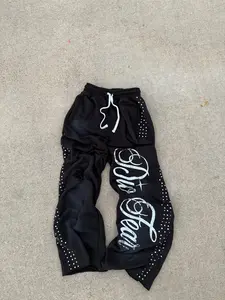 "No Fear Chrome Edition" Acid Washed Pants