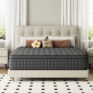 【MYDao】8/10/12/14 Inch Twin, Full, Queen, King Mattress Memory Foam And Spring, Hybrid MattressMedium Firmness, Lumbar Support, For Home Rooms Hotels, Boxed Halloween ChristmasGift Furniture Ergonomic mattress queen size mattress