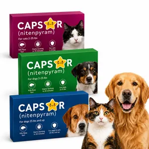 Capstar Oral Flea Treatment Tablets for Pets – Pick Your Favorite for Cats, Small Dogs or Large Dogs, Fast Acting Flea Control and Defense, Easy Oral Flea Treatment for Pets 2–25 lbs and Up, Choose Your Variant