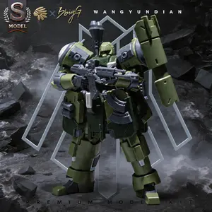 Advanced 1/144 Scale Zalov M1 Mecha Model Kit, 14cm High Precision Desktop Collectible, Detailed Painting, Multiple Interchangeable Parts